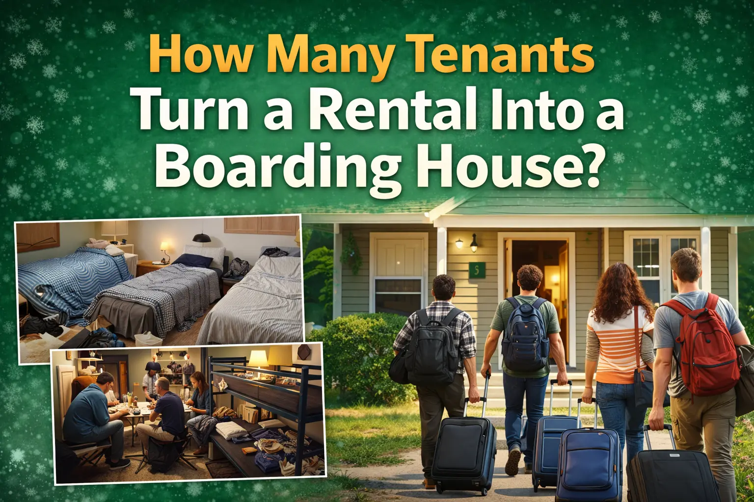 How Many Tenants Turn a Rental Into a Boarding House? How Many Tenants Turn a Rental Into a Boarding House?