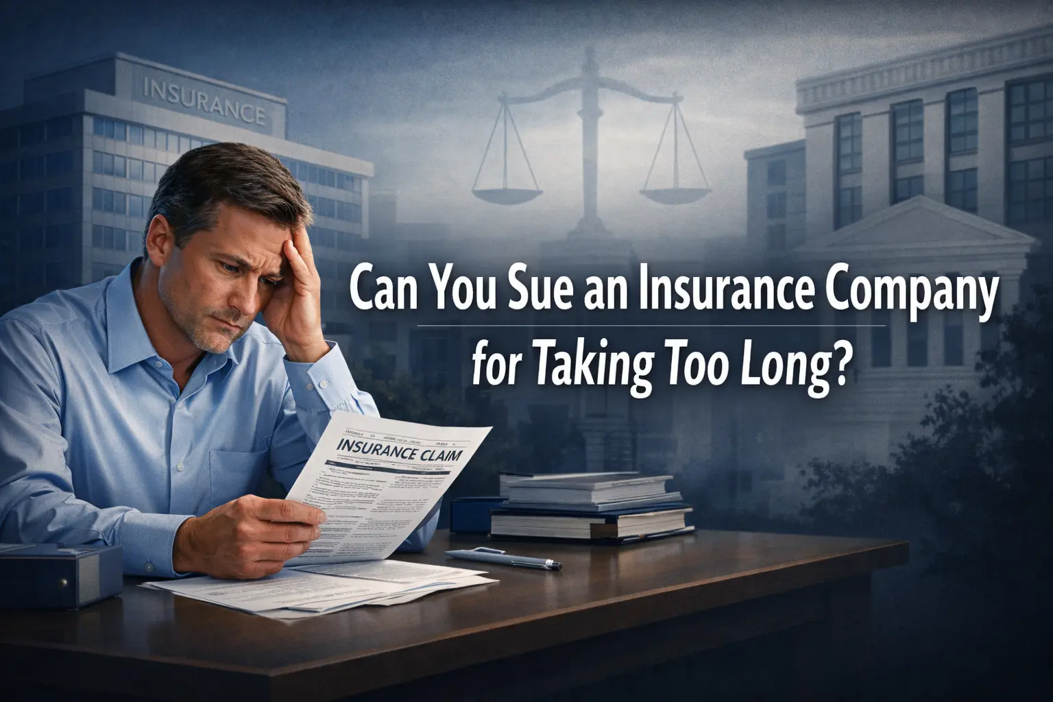Can You Sue An Insurance Company For Taking Too Long?