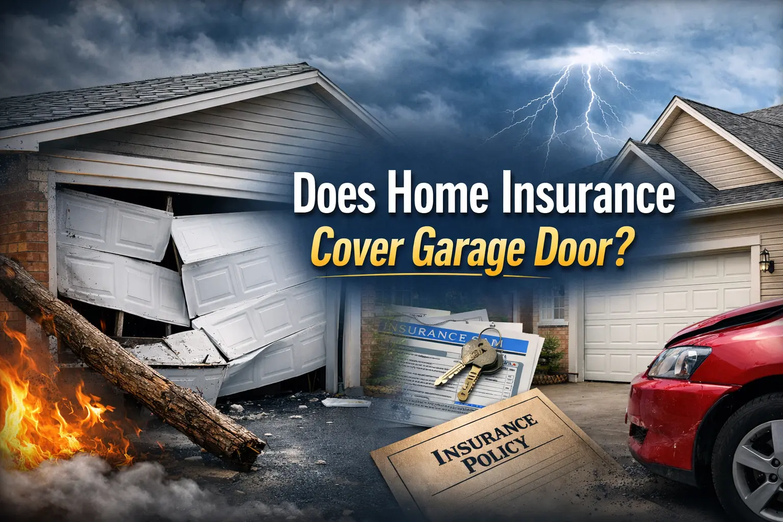 Does Home Insurance Cover Garage Door